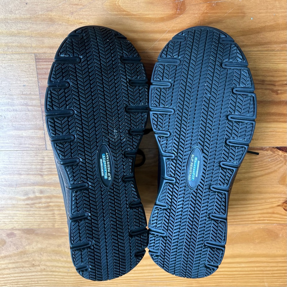 Skechers Mens Flex Advantage Bendon Black Casual Shoes Sneakers Size 9 Box - Picture 8 of 12